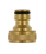 3/4Inch Brass Tap connector Front On
